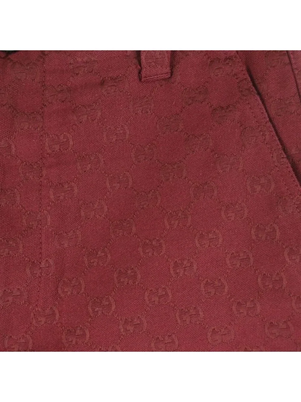 Gucci Shorts GG Cotton Red